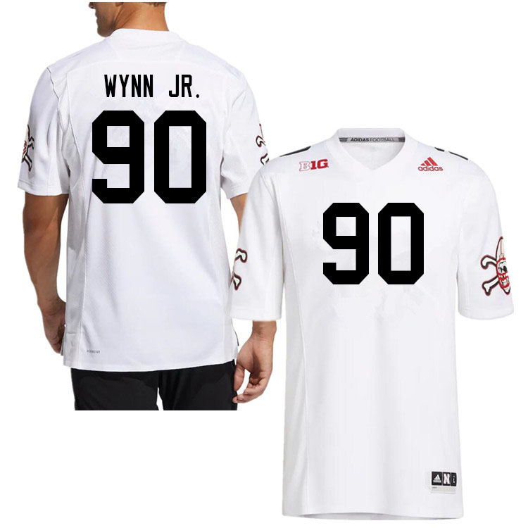 Men #90 Stephon Wynn Jr. Nebraska Cornhuskers College Football Jerseys Sale-Strategy